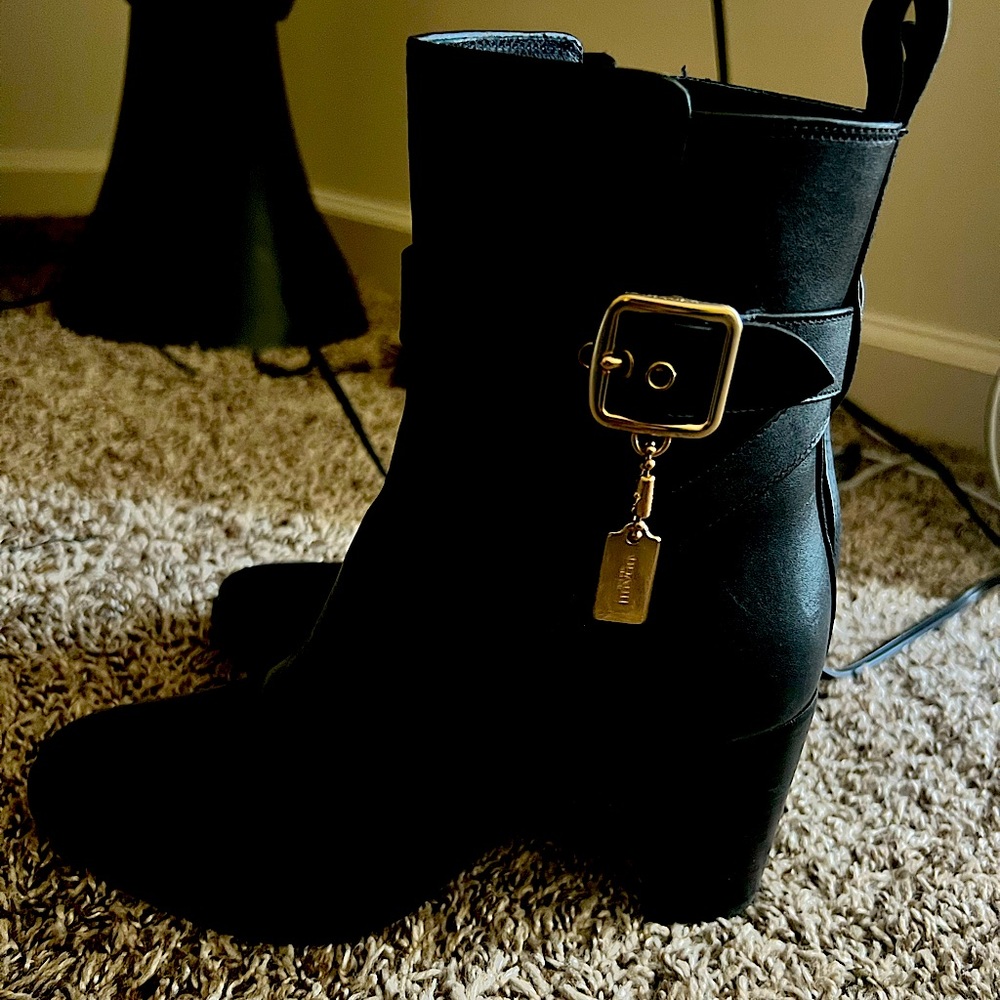 COACH heeled boots